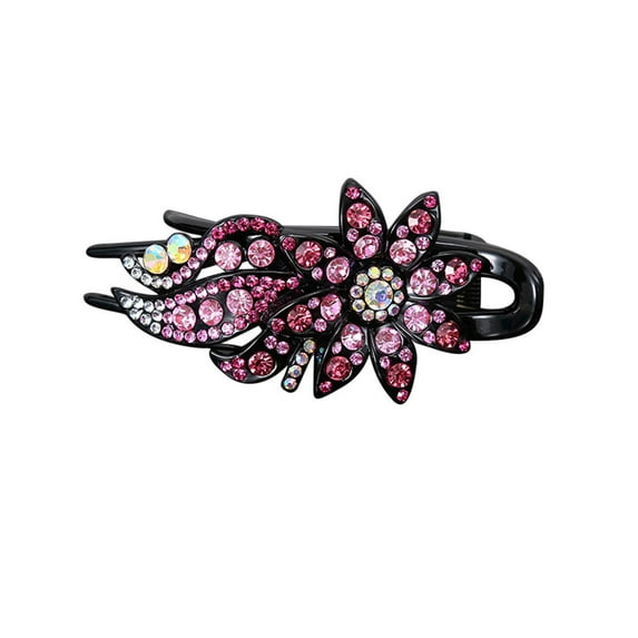 Yanyanz Handkerchiefs for Men, Hair Dovetail Flower Design Women Hair Clip Clip Flexible Accessory, Women's Handkerchiefs Red One Size