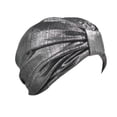 thumbnail image 1 of Yanyanz Handkerchiefs for Men, Head Hat Cap Ethnic Floral Hair Cover Wrap Turban Headwear Turban Cap, Women's Handkerchiefs Silver One Size, 1 of 2