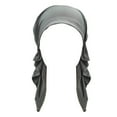 thumbnail image 1 of Yanyanz Handkerchiefs for Men, Head Hat Cap Ethnic Pre Tied Braid Hair Cover Wrap Turban Headwear Hat, Women's Handkerchiefs Gray One Size, 1 of 8