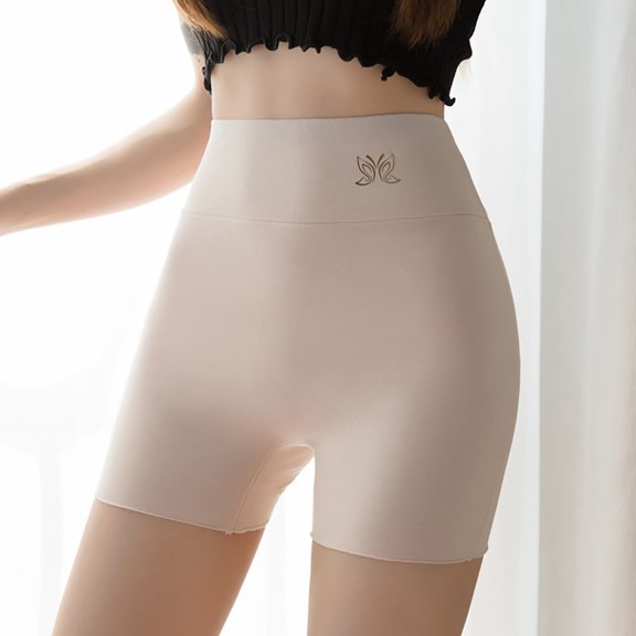 Yanyanz Leggings for Women,Women'S Plus Size Breathable Shorts for Layering and Anti Chafing Plus Size Leggings for Women Pants for Women Trendy Clearance Beige Xl