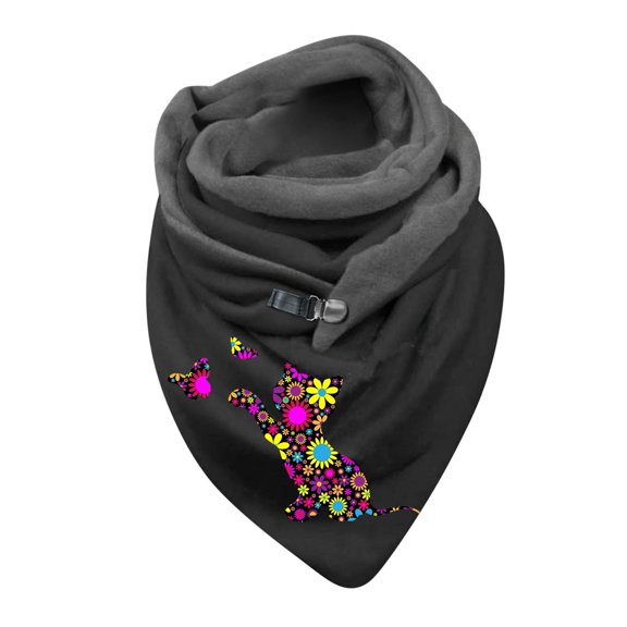 Yanyanz Scarface, Scarves Casual Warm Soft Shawls Fashion Printing Wrap Women Scarf, Scarf Z One Size