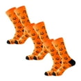 thumbnail image 1 of Yanyanz Toddler Socks, 3PC Unisex Fashion Halloween Medium Sock Fashionable Comfortable Socks, Socks A One Size, 1 of 4