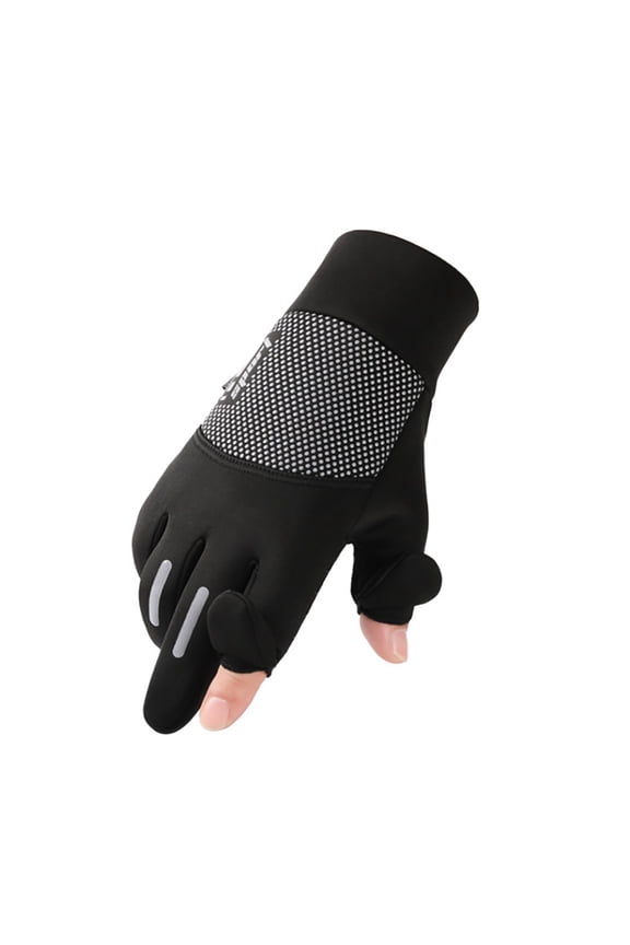 Winter Gloves,New Warm Gloves Men and Women Outdoor Sports Driving Non Slip Padded Fishing Mountaineering Autumn and Winter Gloves Thermal Gloves Women Gloves for Cold Weather Clearance