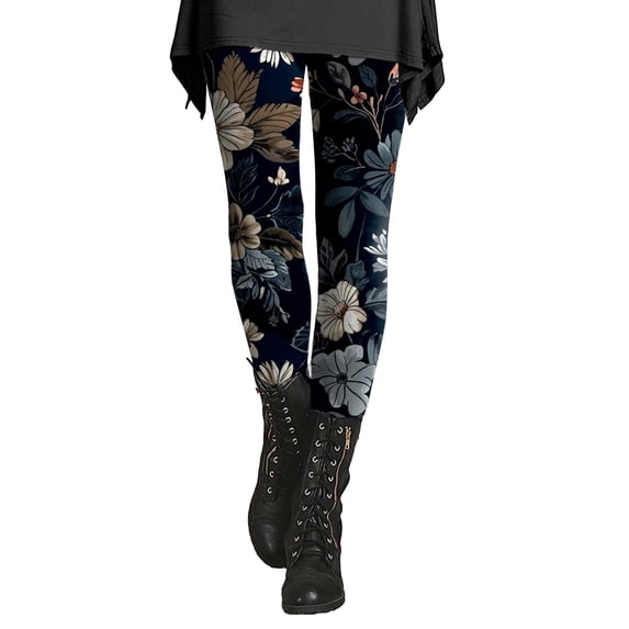 Yanyanz Women's Pants, Ladies' Slim Fit Floral Slimming Printed Bottom Pants, Yoga Pants Women, Yoga Pants