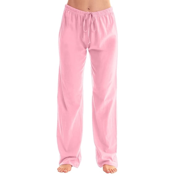 Yanyanz Women's Pants, Women's Solid Color Casual Home Pants, Womens Pants Casual, Wide Leg Pants for Women