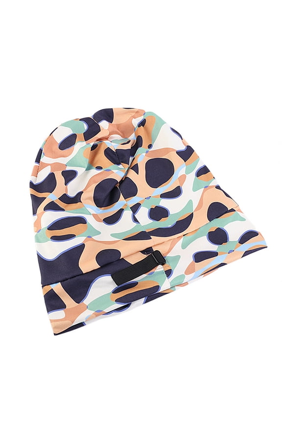 Womens Baseball Caps, Printed Sleep Cap Hair Cap Chemotherapy Women's Hat brimmed Satin Hair Baseball Caps, Baseball Caps F One Size