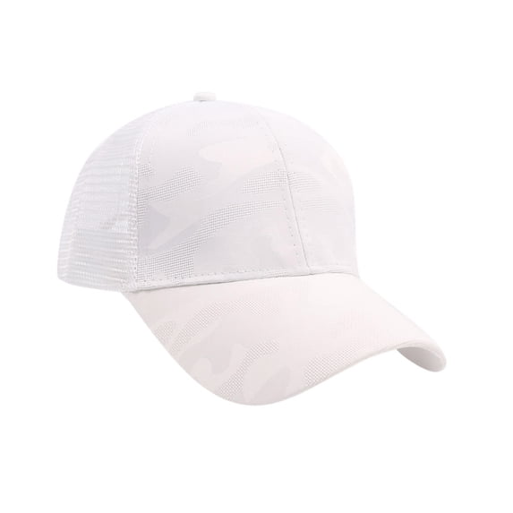 Yanyanz Womens Baseball Caps, Women Men Camouflage Breathable Beach Baseball Cap Sun Hat, Baseball Caps White One Size