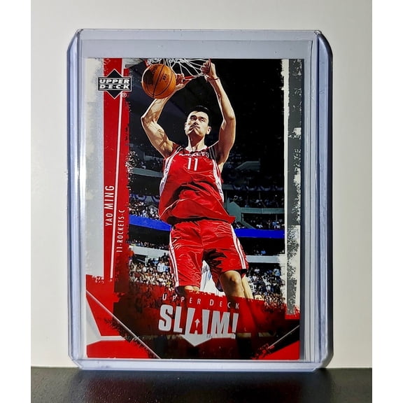 Yao Ming 2005 Upper Deck NBA #29 Slam Card Houston Rockets