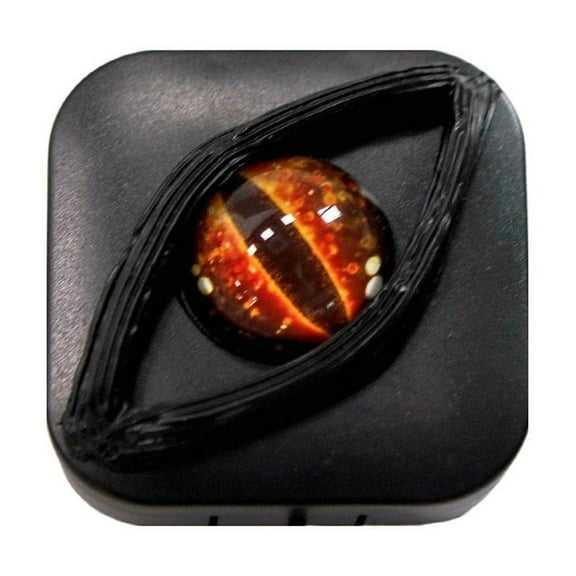 YaoHuan Colorful Contact Lens Case, Portable Travel Kit for Lens Storage, Leak-Proof Design, Multiple Colors for Party Use