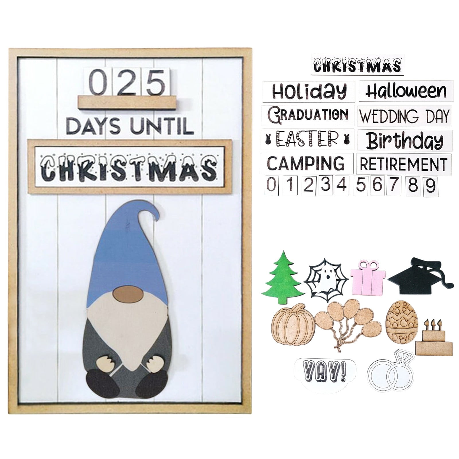 YaoLEO Christmas Vacation Advent Calendar 2024 Ctnporpo Clearance