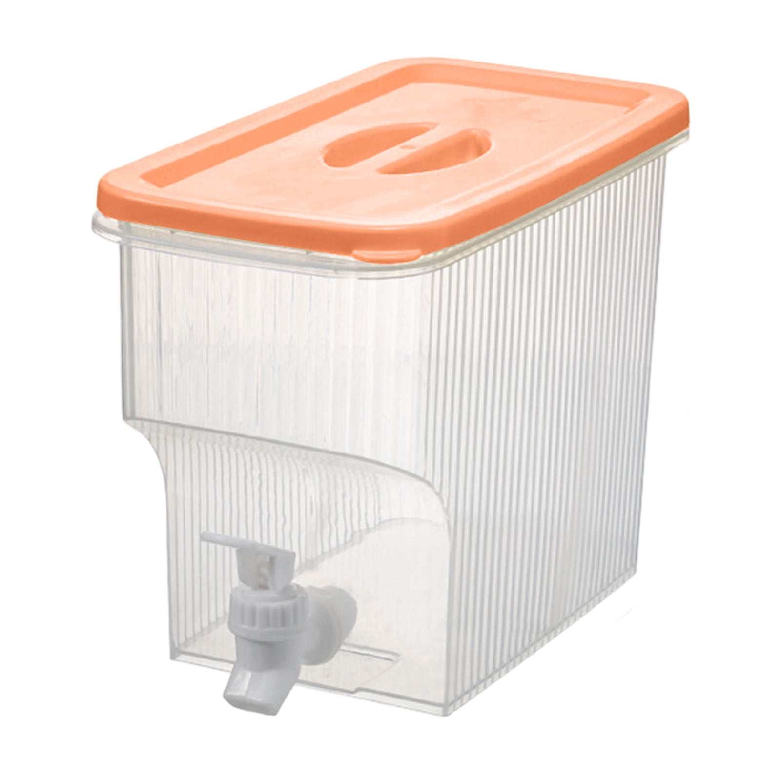 YaoZQ 1-Gallon Drink Dispenser For Refrigerator With Spigot. A ...