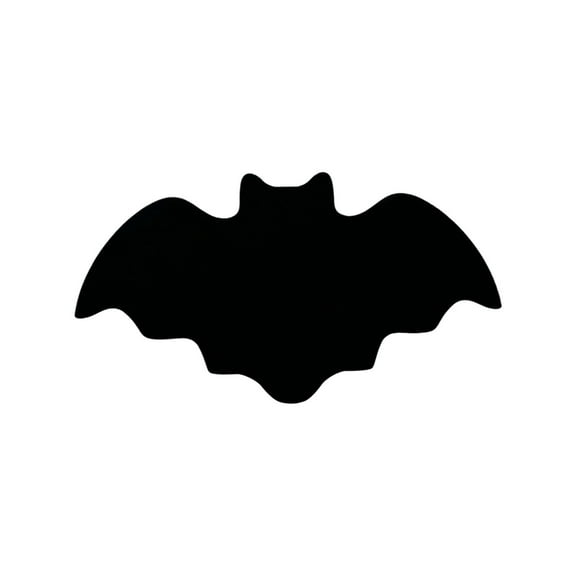 YaoZQ 1-Pack Halloween Pet Food Mat For Dog & Cat Bowls. A Bat Shaped, Waterproof & Non- Silicone Placemat. A Washable Mat For Food & Water.