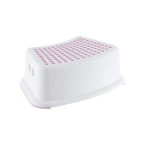 YaoZQ 1-Pack, Toddler Step Stool For Bathroom Sink. A Kids Step Stool For Potty Training. A Lightweight & Non-Slip Kitchen Helper Stool With A Soft Grip Top For Toddlers.