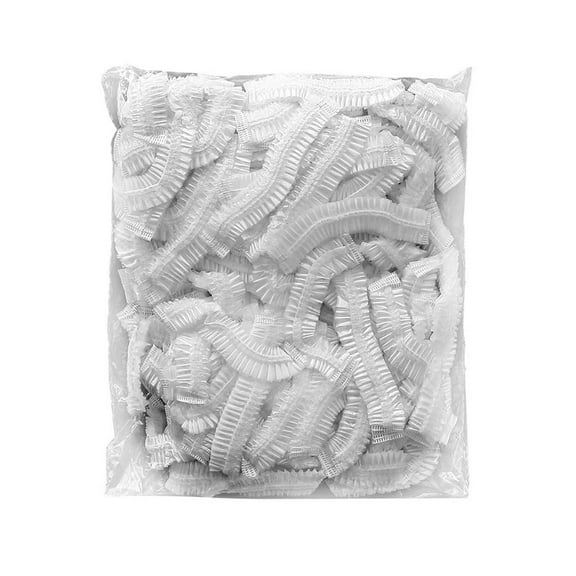 YaoZQ 100 Pack Reusable Bowl Covers With Elastic. Stretch Lids For Food Storage Plates & Dishes.Universal Saran Wrap Alternative, Fresh Keeping Bags For Meal Prep, Leftovers & Outdoor Party