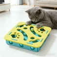 thumbnail image 1 of YaoZQ Cat Tunnel Maze Toy, Durable Felt Puzzle Box with 1 Rolling Bell Ball, Peekaboo Hunting Game for Kittens, 11.8 in, 1 of 6