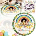 thumbnail image 1 of YaoZQ Decorative Round Easter Carpet 24 inch Soft Absorbent Bunny Mat Holiday Welcome Rug for Bathroom Kitchen Laundry Room, 1 of 9
