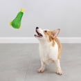 thumbnail image 1 of YaoZQ Green Puppy Teething Toy, Stuffed Animal with Sound for Dog Training & Aggressive Chewers, Durable Fabric, 9.45x5.51in, 1 of 5