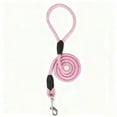 thumbnail image 1 of YaoZQ Pink Dog Leash for Small Dogs, 4ft Reflective Nylon Rope Puppy Lead with Soft Padded Handle, Lightweight Training Leash, 47 in, 1 of 4