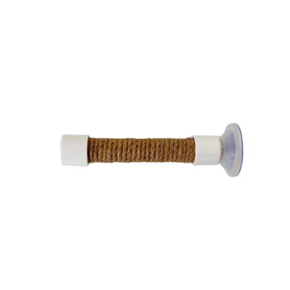 YaoZQ Portable Rope Bird Perch - Suction Cup Design for Windows/Tiles/Bath, Durable Grinding Stand for Parrots & Small Birds