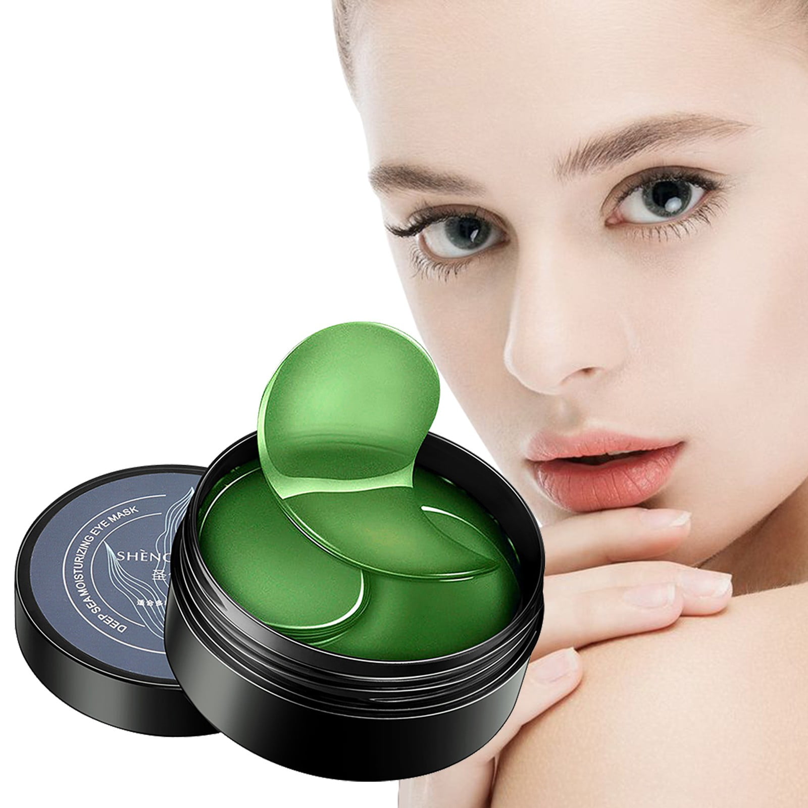 Yaoflower Body Care 60 Pcs Green Tea Under Eye With And Collagen For Dark Circles Puffiness Eye