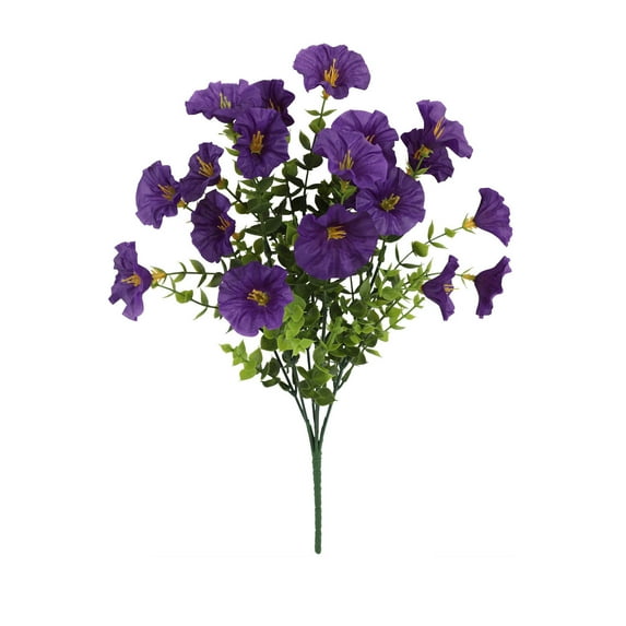 YaoliuBa Artificial Hibiscus Flower Bouquet Lifelike Faux Floral Arrangement for Home Office Wedding Party Decoration Indoor Outdoor Use