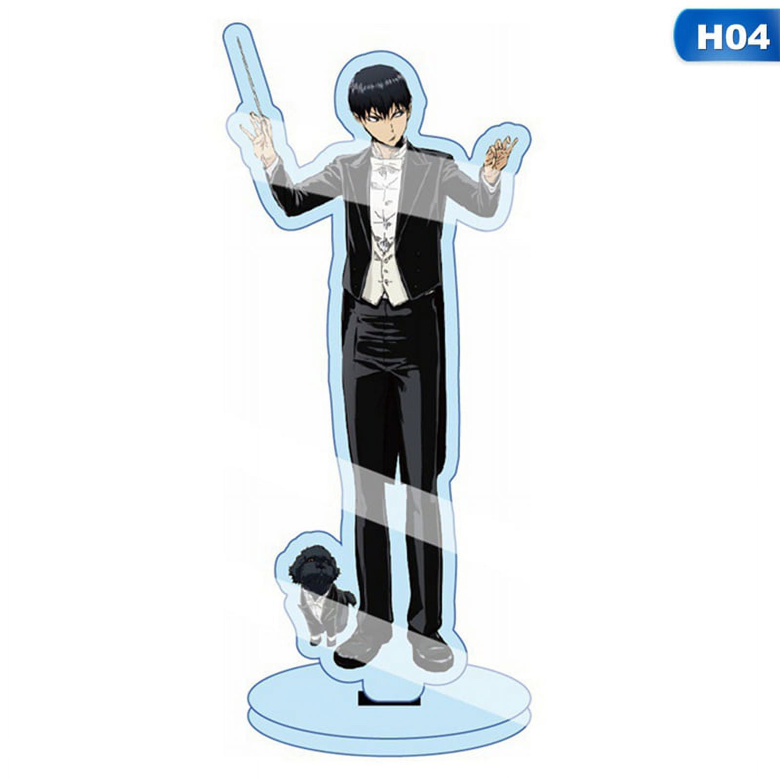 Sakamoto Desu ga Sakamoto acrylic stand figure model plate holder