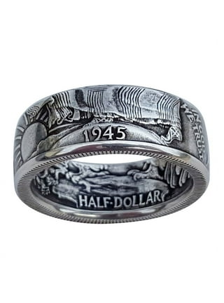 Mens rings made from coins on sale
