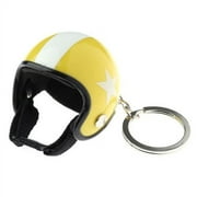 Yaoping Mini Motorcycle Helmet Keychain Men's Gift  Five-Pointed Star Helmet Key Ring
