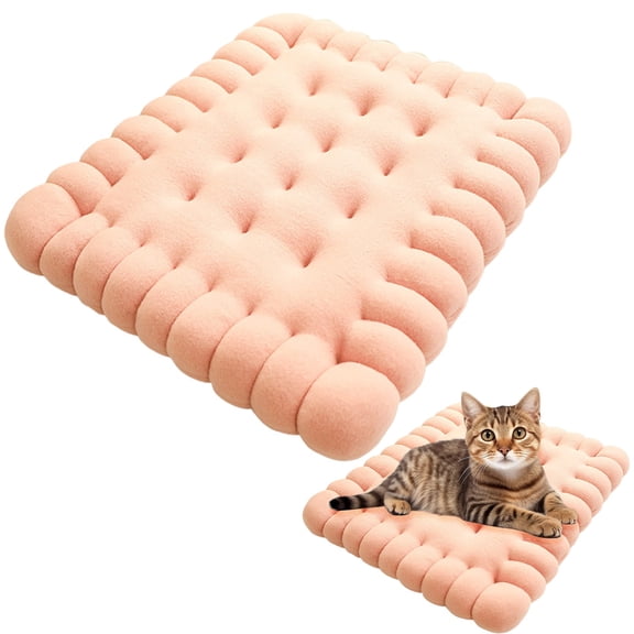 Yaouit Creative Soft Biscuit Shape Chair Cushion, Classical Pillow Chair Car Seat Pad, Decorative Cookie Tatami Back Cushion Sofa