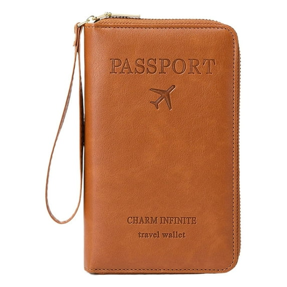 Yaouit Passport Holder for Travel - Multi-Function Passport Wallet with Phone Pocket - Travel Essentials for Women & Men | Holds Phones, Cash, Cards & Boarding Passes