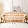 thumbnail image 1 of Yaouit Sofa Slipcovers Towel Cover Cotton Knit Couch Cover for 4 Seat Cushion Chenille Sofa Towel Full Cover Cloth Four Seasons Universal Models Straight Row a Piece of Non-Slip Sets, 1 of 8