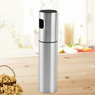 Yaoyar 100ml Olive Oil Sprayer Oil Dispenser Stainless Steel Refillable Oil Bottle Food Cooking Sprayer for BBQ Salad Frying Roasting Kitchen Gadgets Seasoning Spray Bottle