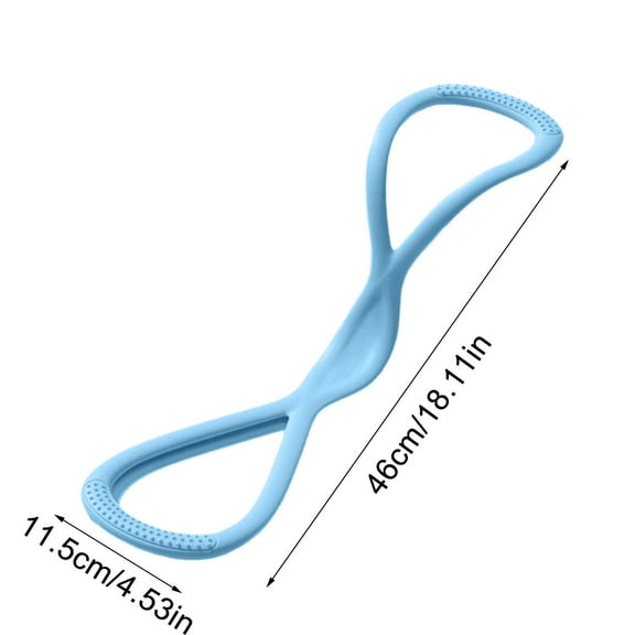 Yaoyar 8 Resistance Band, Arm Back Shoulder Exercise Bands, Elastic Rope Stretch Fitness Band, 8 Shaped Stretch Band for Chest Expander, Yoga Gym Fitness Pulling Rope