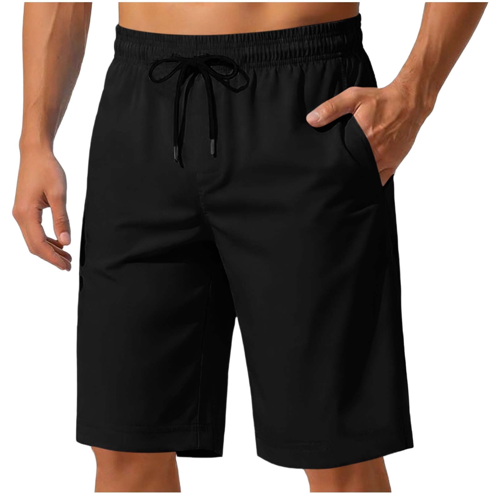 Yaoyar 9 Inch Men Swim Trunks with Mesh Lining Quick Dry Breathable ...