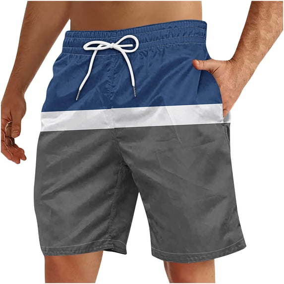 Yaoyar 9 Inch Men Swim Trunks with Mesh Lining Quick Dry Breathable Pockets for Summer Beach Cruise Water Park Gym Running