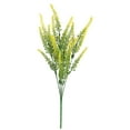thumbnail image 1 of Yaoyar Artificial Plants Outdoor Fake Grass with Flowers UV Resistant Greenery Garden Porch Window Box Decoratin, 1 of 7