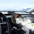 thumbnail image 1 of Yaoyar Car Fan, Portable Auto Cooling Fan 360 Degree Rotatable Vehicle Fan Strong Wind Electric Fan for Car Quiet Car Fans with Cigarette Lighter Plug for Car Dashboard Truck SUV Sedan RV Van Boat, 1 of 8