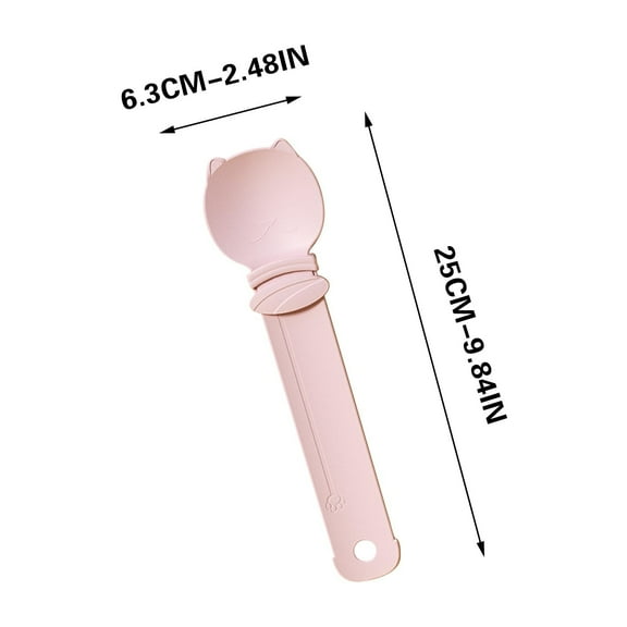 Yaoyar Cats Strip Feeder and Pet Food Mixing Spoon,Cats Stripe Spoon,Happy Spoon for Cats for Wet Food,Multifunctional Lickable Treat Feeding Dispenser,Pet Food Can Supplies