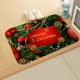 thumbnail image 1 of Yaoyar Christmas Welcome Doormat Christmas Mat Rug Winter Seasonal Floor Mat Xmas Decorative Non Slip Front Door Mat for Indoor Outdoor Entrance 50*80cm, 1 of 2