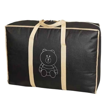 Yaoyar Clothing Storage Bags for Clothes, Down Comforter Storage Bags for Blankets and Quilts, Bedding, Sweater, Pillow Storage Bags with Zipper, Heavy Duty Extra Large Packing Bags for Moving Bags