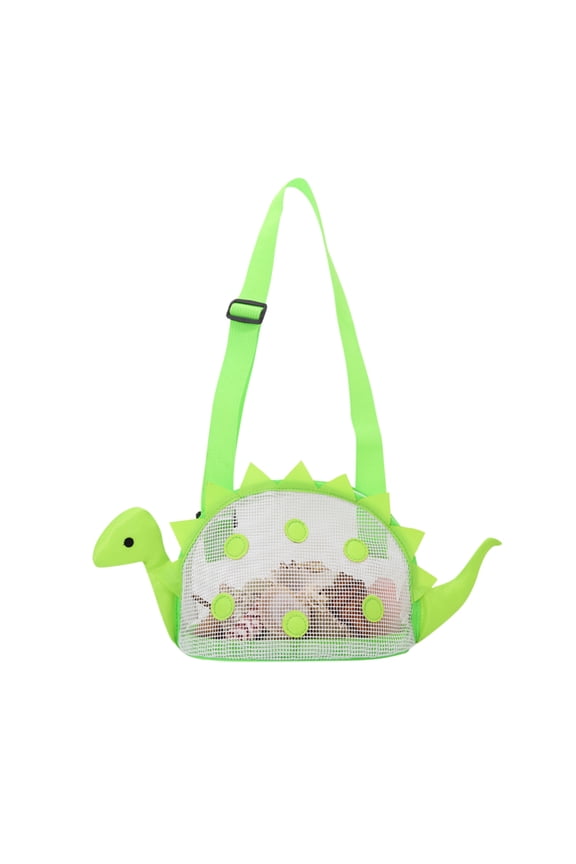 Color Children's Beach Bag Toy Storage Mesh Bag Small Messenger Bag under $10