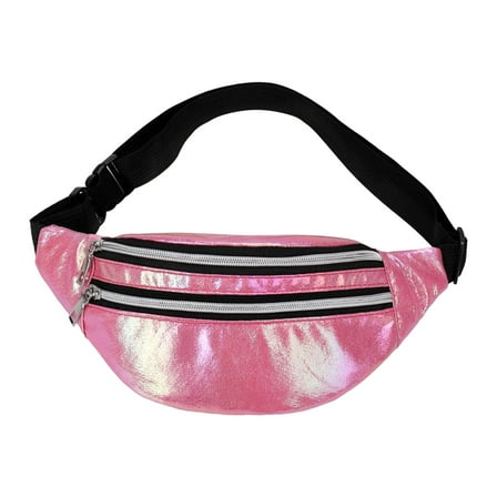 Yaoyar Colorful Pack for Women Men, Water Resistant Crossbody Waist Bag Pack with Multi-Pockets Adjustable Belts Shoulder Messenger Phone Bag