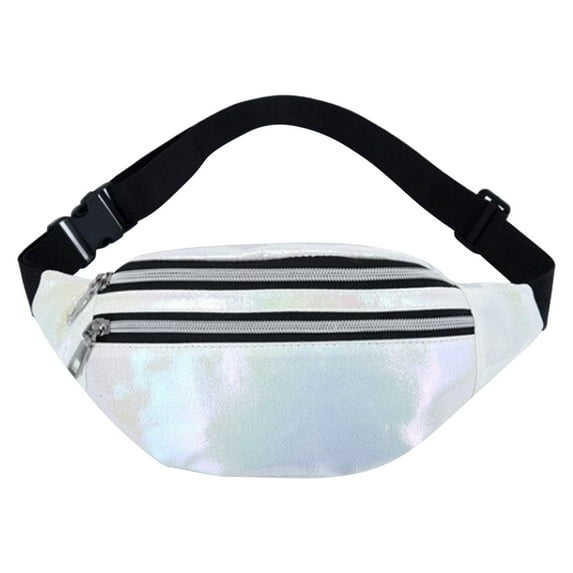 Yaoyar Colorful Pack for Women Men, Water Resistant Crossbody Waist Bag Pack with Multi-Pockets Adjustable Belts Shoulder Messenger Phone Bag