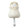 thumbnail image 1 of Yaoyar Cute Wall Hooks, Adhesive Cat Key Holder for Room Decor, Cat Coat Hooks Heavy Duty Wall Mounted for Towel Backpack Hat Scarf Hanging Decorations, 1 of 2