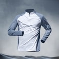 thumbnail image 1 of Yaoyar Dry Fit Quarter Zip Pullover for Men, Long Sleeve 1/4 Zip Lightweight Golf Athletic Fishing Shirts, 1 of 4