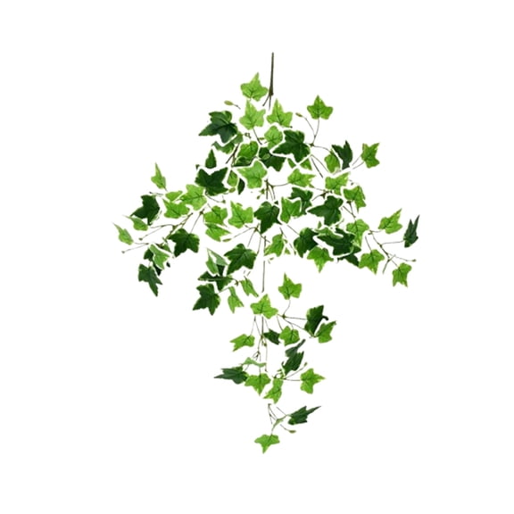 Yaoyar Fake Hanging Plants Wall Decor,Artificial Leaf Plants Wall Art Decoration for Home Living Room Bedroom Bathroom Office Plant Gift