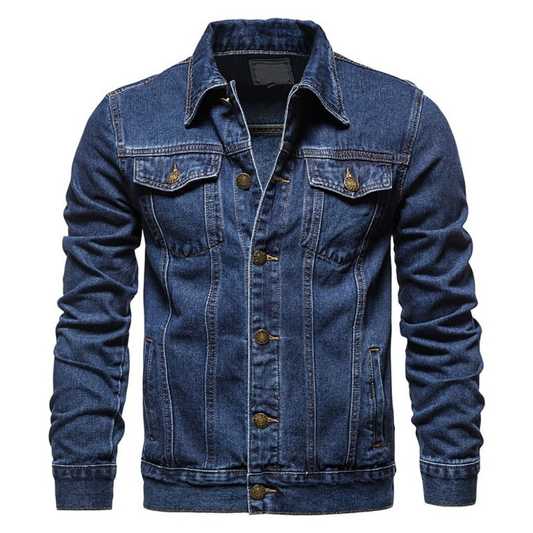 Yaoyar Fashion Mens Denim Trucker Jackets Slim Fit Mens Yaoyar Fashion Mens Denim Trucker Jackets Slim Fit Mens