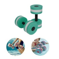 Yaoyar Fitness Dumbbell, 1 Pair Foam Heavy Resistance Barbells Pool Barbell Aqua Exercises Equipment Sports Aquatic Exercise Dumbbells Aqua Fitness Barbells Exercise Hand Bars for Water