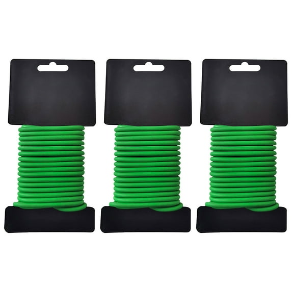 Yaoyar Garden Flexible Tie Tie Soft Plant Ties TPR Twists Tie Support Plant Vines 2.5mm*10m