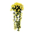 thumbnail image 1 of Yaoyar Hanging Flowers Artificial Hanging Rose Flower imulated Flower Wall Hanging Baskets for Outdoors Indoor Wall Wedding, 1 of 6